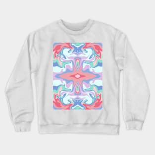 Abstract vibes - colorful Crewneck Sweatshirt